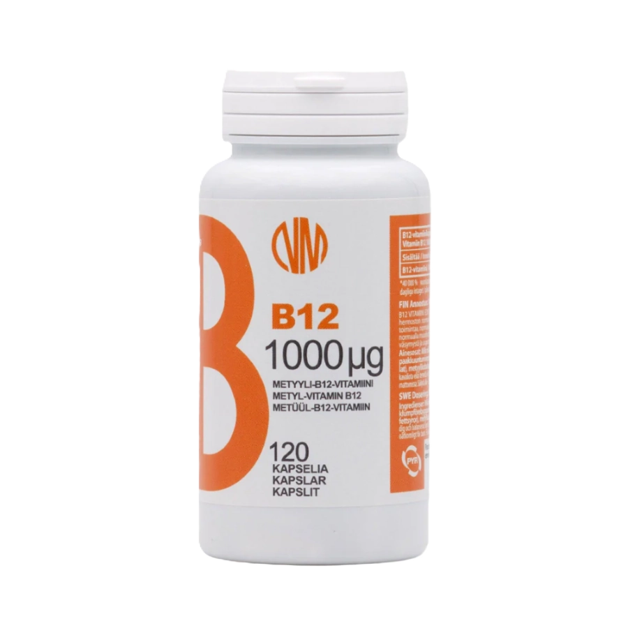 B12 1000ug 120 kaps