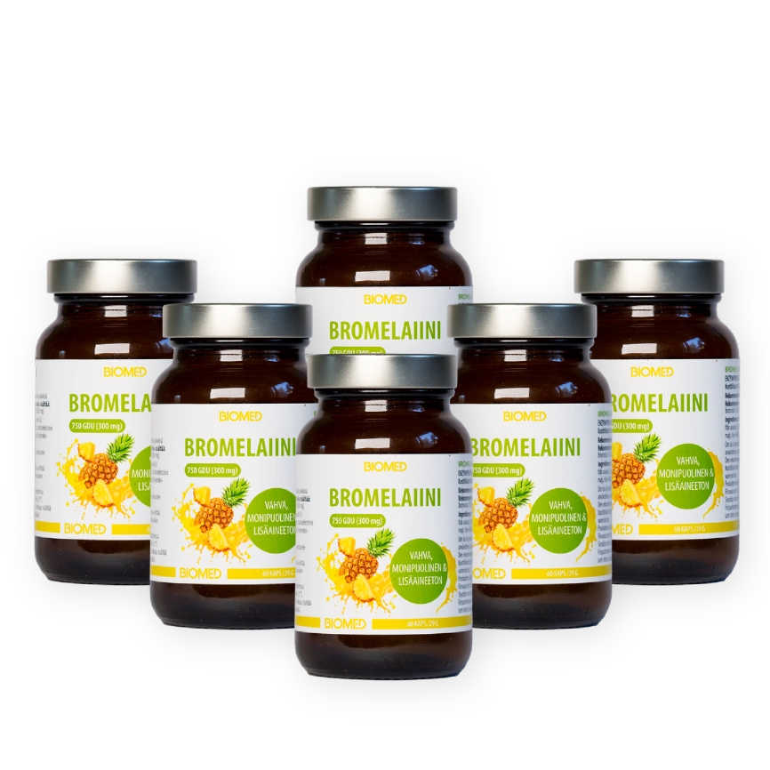 BROMELAIINI Entsyymi 60kaps