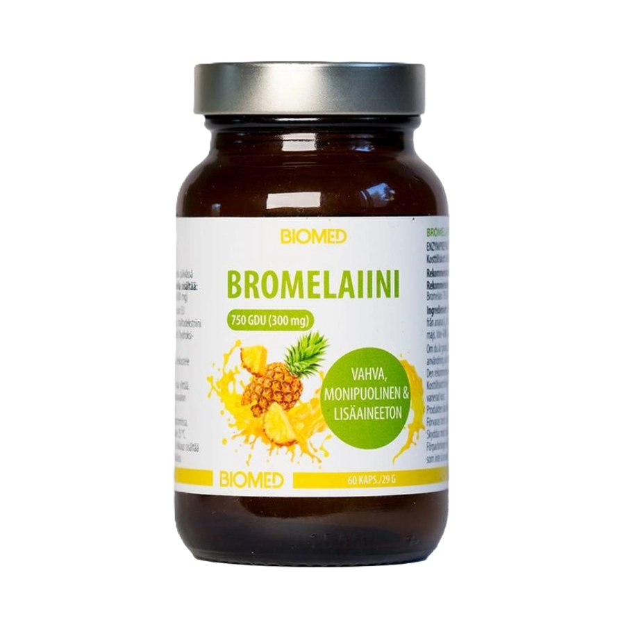 BROMELAIINI Entsyymi 60kaps