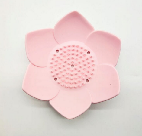 Lotus silikoninen saippua alusta rosa