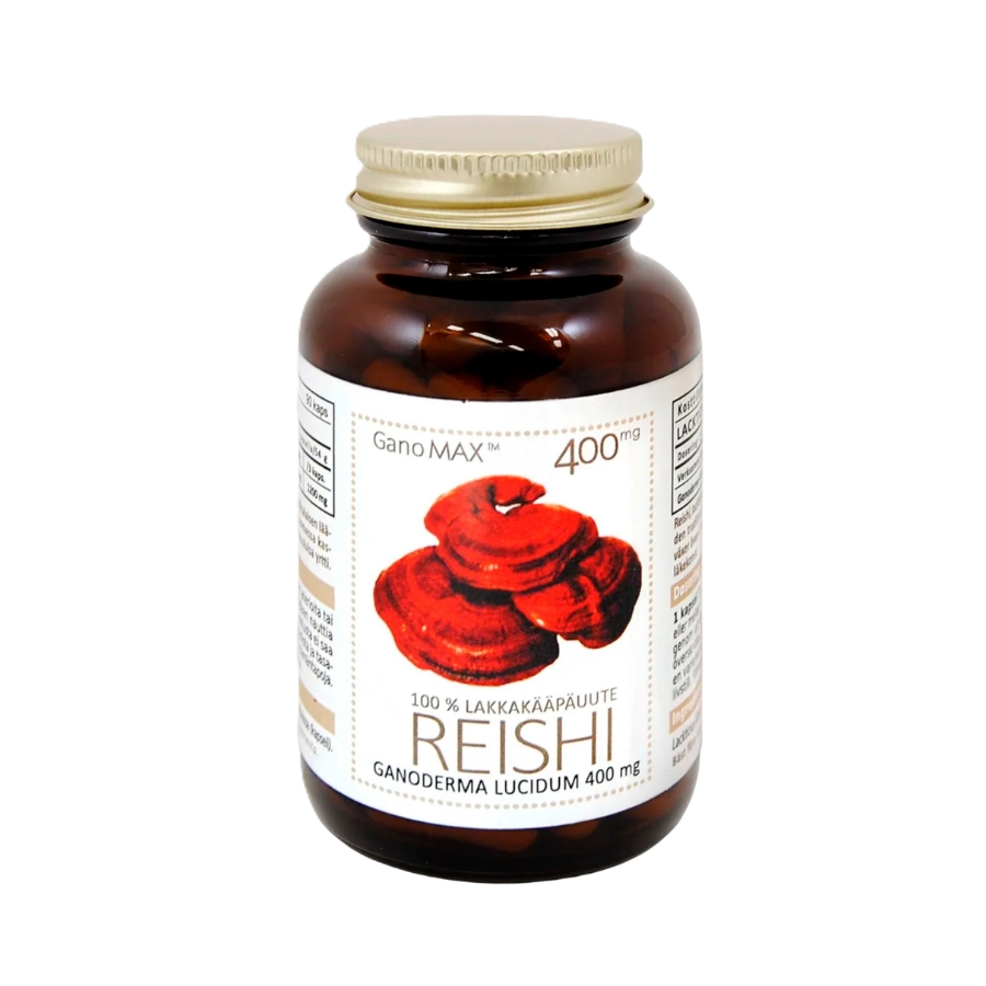 Reishi lakkakääpäkapselit 400 mg 80 kapselia