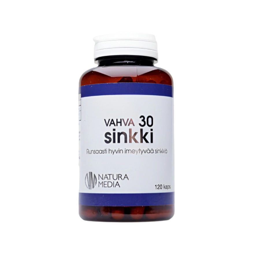 Vahva 30 sinkki 120 kaps