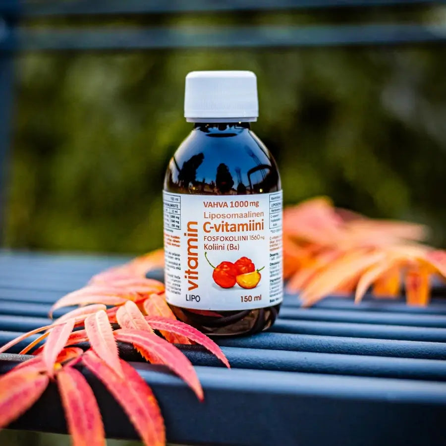 Vahva C-vitamiini 1000mg liposomaalinenkoliini B4 150ml