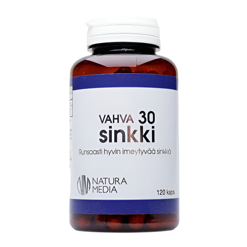 Vahva 30 sinkki 120 kaps
