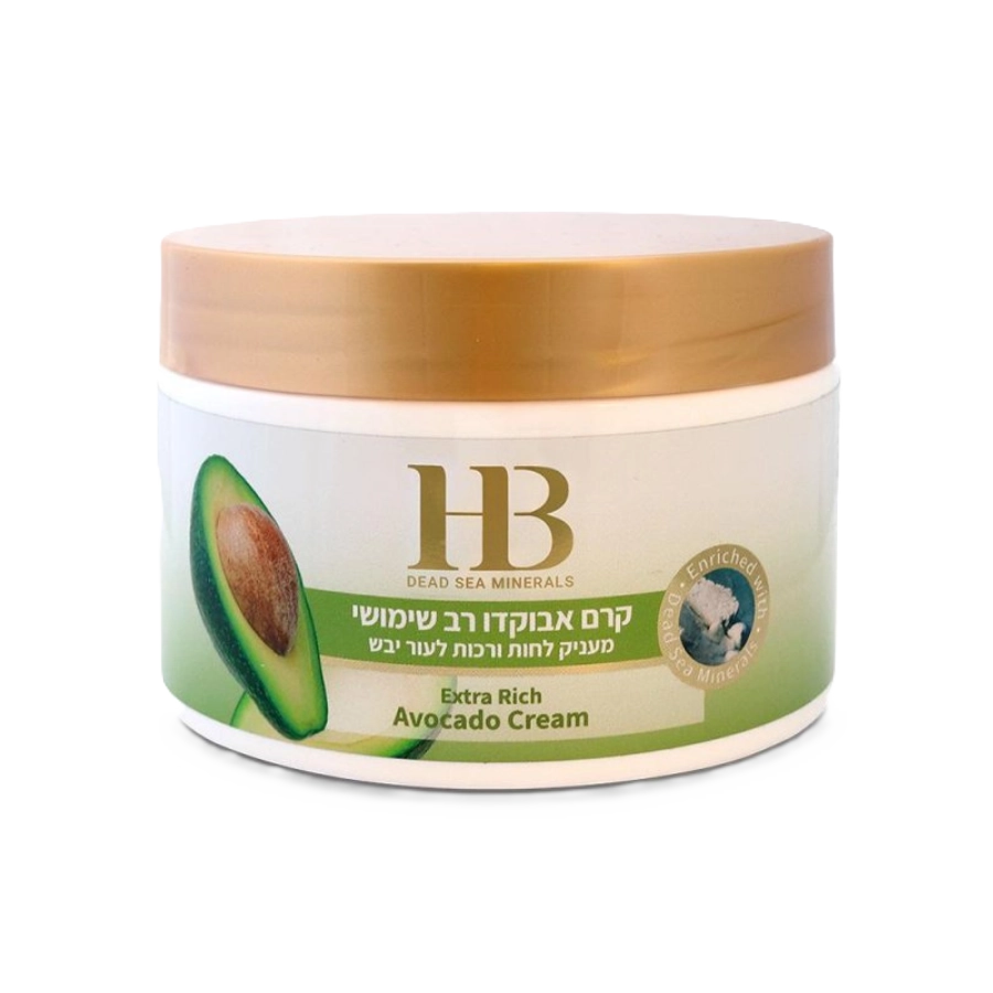 dead sea minerals extra rich avocado cream 350ml
