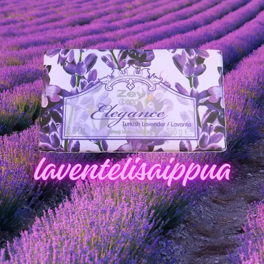 Laventelisaippua Elegance-sarjan turkkilainen laventelisaippua 250 gr