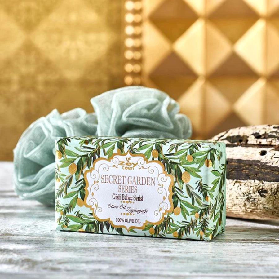 Secret Garden sarjan Shea Butter oliiviöljysaippua 250Gr