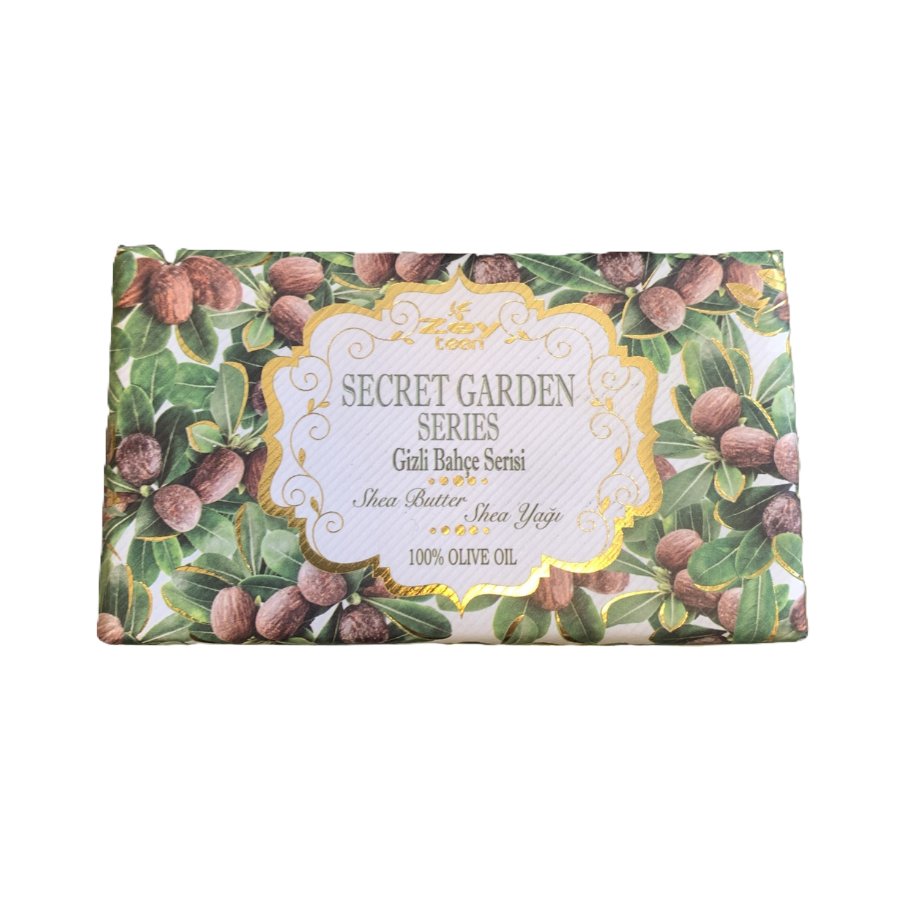Secret Garden -sarjan Shea Butter -oliiviöljysaippua 250 g