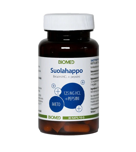 Suolahappo 30 kaps 10g
